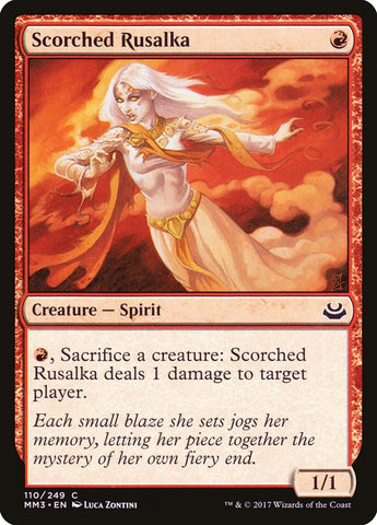 Scorched Rusalka [Modern Masters 2017] - The Mythic Store | 24h Order Processing