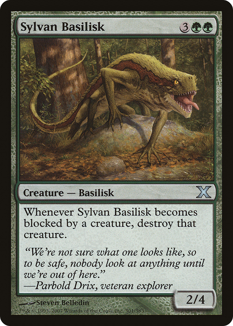 Sylvan Basilisk [Tenth Edition] - The Mythic Store | 24h Order Processing