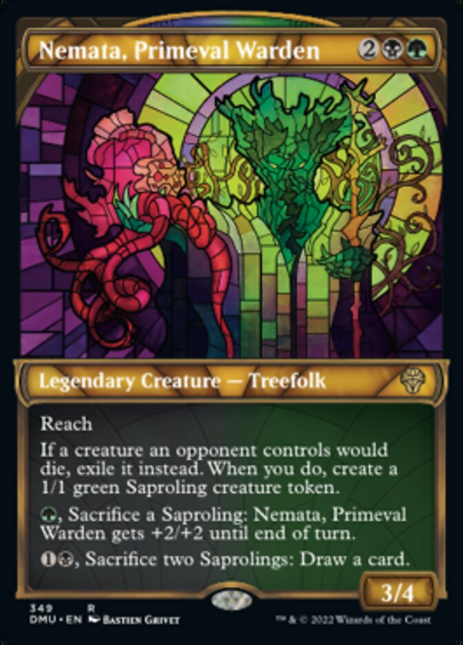 Nemata, Primeval Warden (Showcase Textured) [Dominaria United] - The Mythic Store | 24h Order Processing