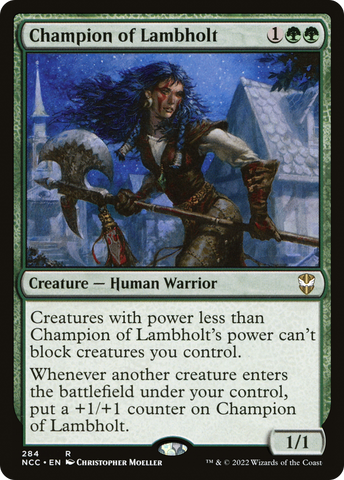 Champion of Lambholt [Streets of New Capenna Commander] - The Mythic Store | 24h Order Processing