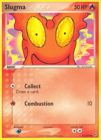 Slugma (74/107) [EX: Deoxys] - The Mythic Store | 24h Order Processing