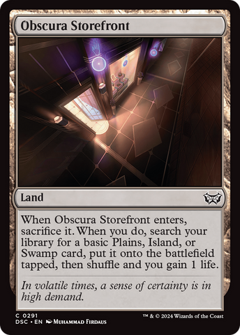 Obscura Storefront [Duskmourn: House of Horror Commander] - The Mythic Store | 24h Order Processing