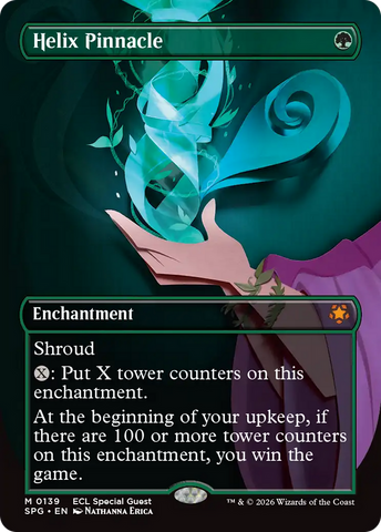 Helix Pinnacle (Borderless) [Lorwyn Eclipsed Special Guests] - The Mythic Store | 24h Order Processing