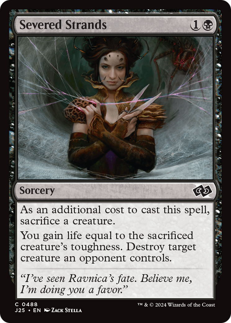 Severed Strands [Foundations Jumpstart] - The Mythic Store | 24h Order Processing