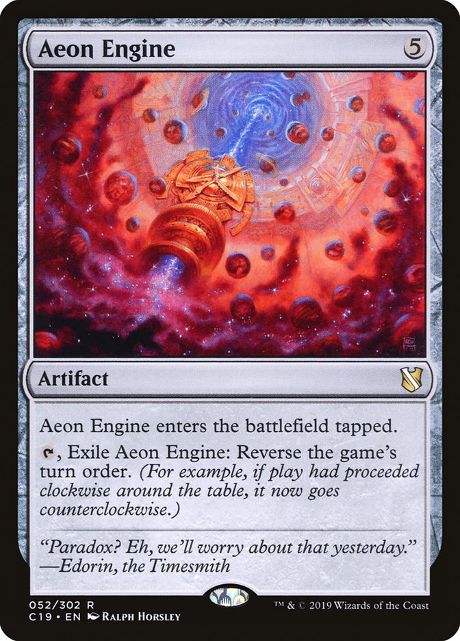 Aeon Engine [Commander 2019] - The Mythic Store | 24h Order Processing