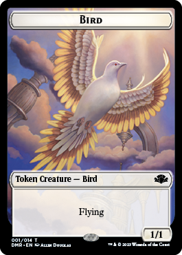 Zombie // Bird Double-Sided Token [Dominaria Remastered Tokens] - The Mythic Store | 24h Order Processing