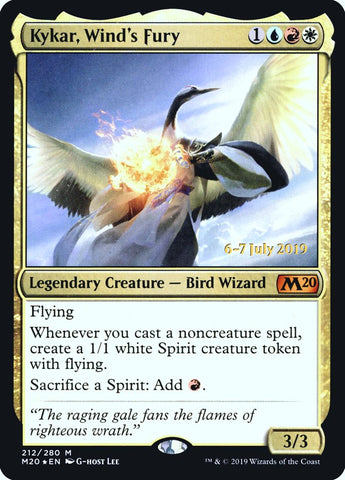 Kykar, Wind's Fury [Core Set 2020 Prerelease Promos] - The Mythic Store | 24h Order Processing