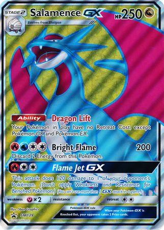 Salamence GX (SM139) (Jumbo Card) [Sun & Moon: Black Star Promos] - The Mythic Store | 24h Order Processing