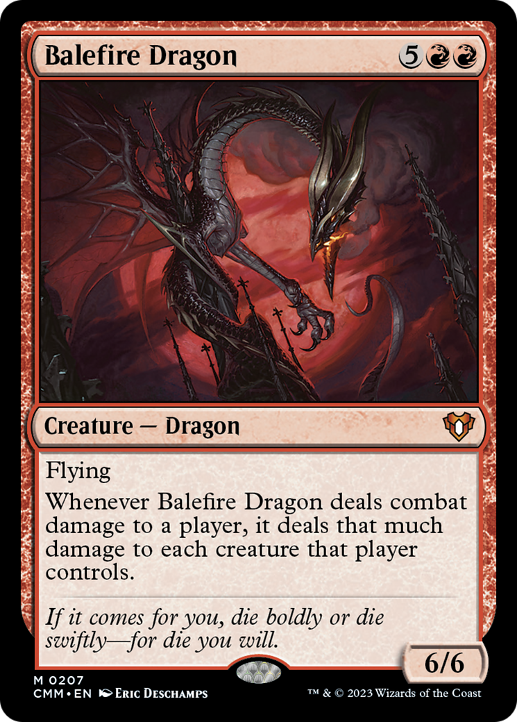 Balefire Dragon [Commander Masters] - The Mythic Store | 24h Order Processing