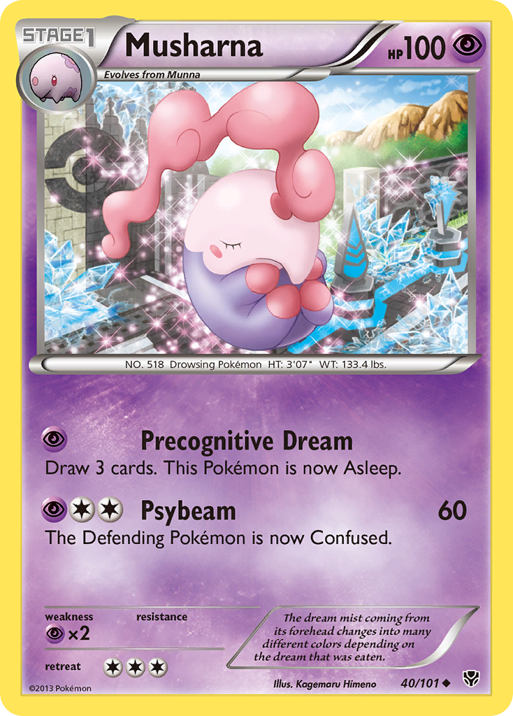 Musharna (40/101) [Black & White: Plasma Blast] - The Mythic Store | 24h Order Processing