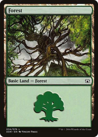 Forest (34) [Duel Decks: Nissa vs. Ob Nixilis] - The Mythic Store | 24h Order Processing