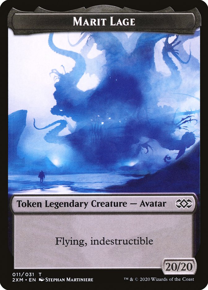 Demon // Marit Lage Double-Sided Token [Double Masters Tokens] - The Mythic Store | 24h Order Processing