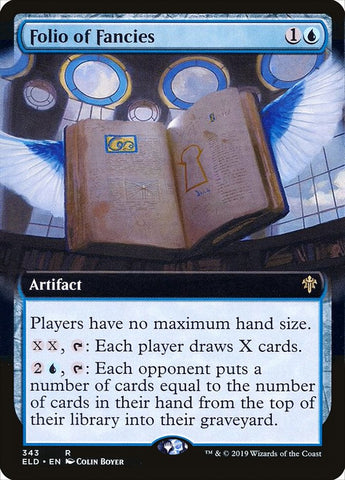 Folio of Fancies (Extended Art) [Throne of Eldraine] - The Mythic Store | 24h Order Processing