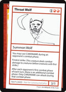 Throat Wolf (2021 Edition) [Mystery Booster Playtest Cards] - The Mythic Store | 24h Order Processing