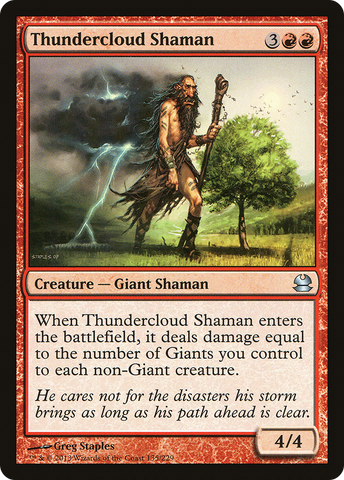 Thundercloud Shaman [Modern Masters] - The Mythic Store | 24h Order Processing