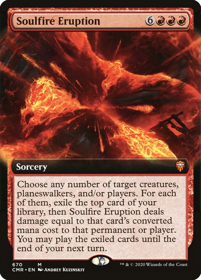 Soulfire Eruption (Extended Art) [Commander Legends] - The Mythic Store | 24h Order Processing