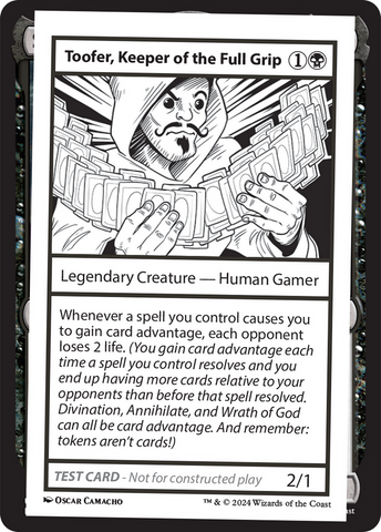 Toofer, Keeper of the Full Grip [Mystery Booster 2 Playtest Cards] - The Mythic Store | 24h Order Processing