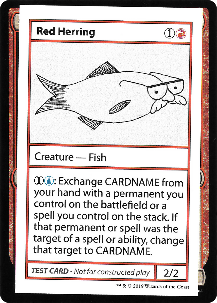 Red Herring (2021 Edition) [Mystery Booster Playtest Cards] - The Mythic Store | 24h Order Processing