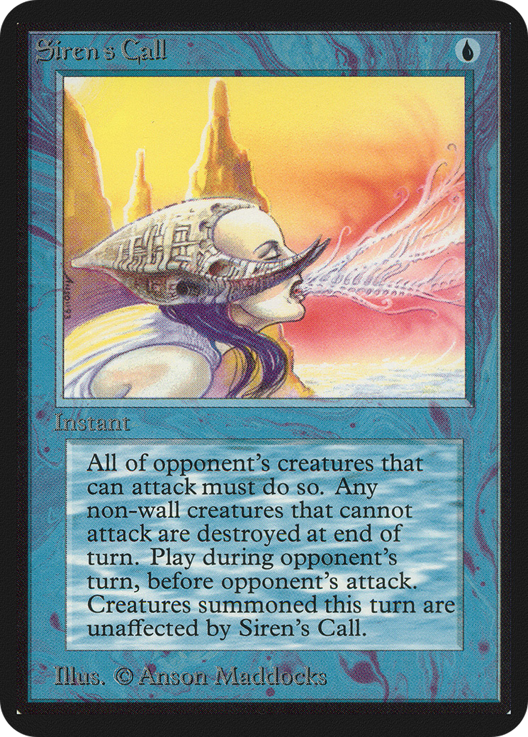 Siren's Call [Alpha Edition] - The Mythic Store | 24h Order Processing