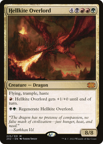 Hellkite Overlord [Double Masters 2022] - The Mythic Store | 24h Order Processing