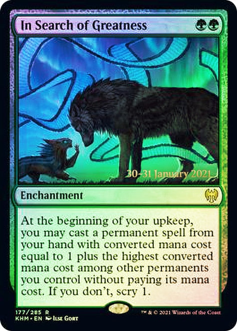In Search of Greatness [Kaldheim Prerelease Promos] - The Mythic Store | 24h Order Processing