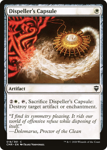 Dispeller's Capsule [Commander Legends] - The Mythic Store | 24h Order Processing