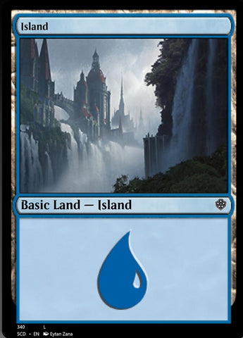 Island (340) [Starter Commander Decks] - The Mythic Store | 24h Order Processing