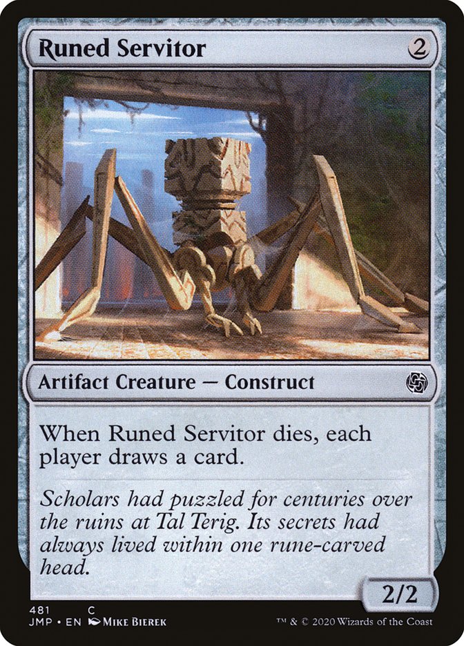 Runed Servitor [Jumpstart] - The Mythic Store | 24h Order Processing