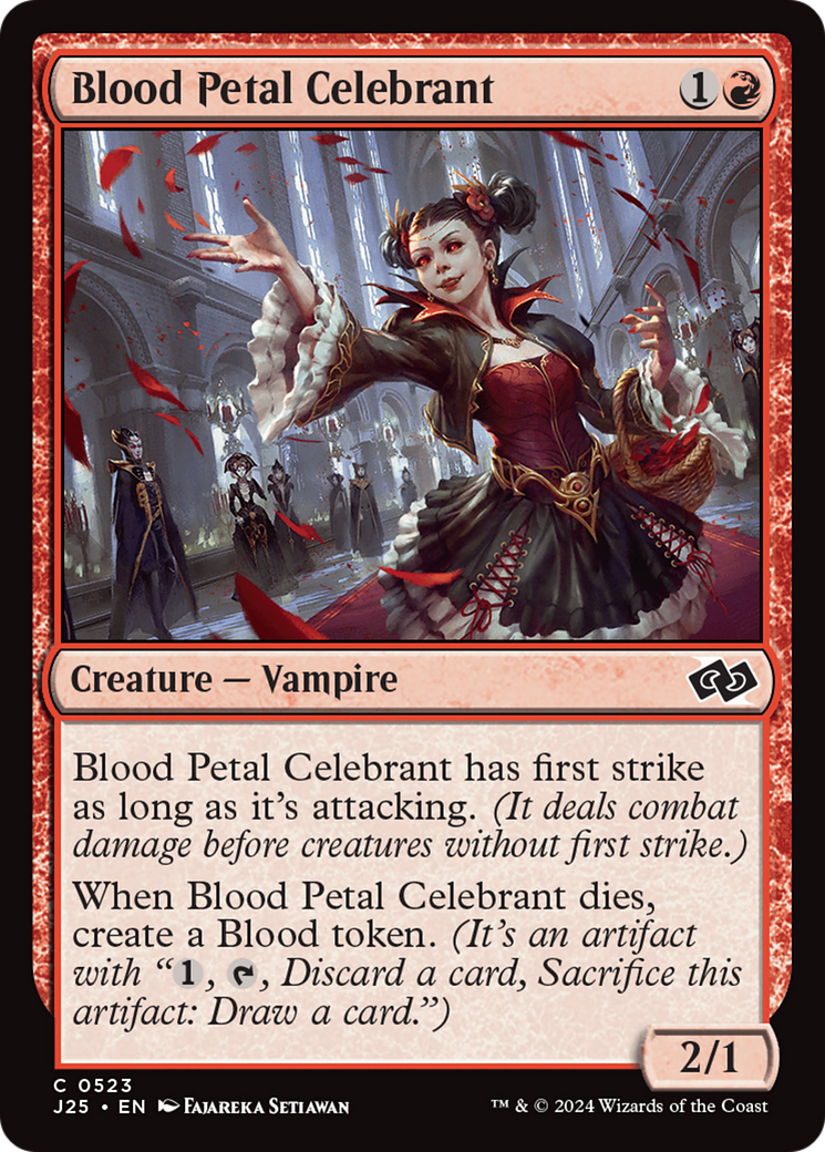 Blood Petal Celebrant [Foundations Jumpstart] - The Mythic Store | 24h Order Processing