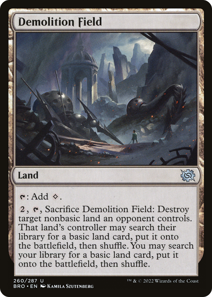 Demolition Field [The Brothers' War] - The Mythic Store | 24h Order Processing