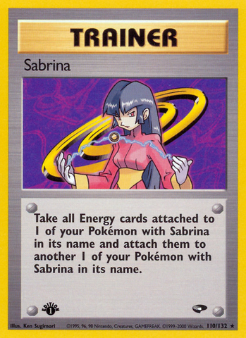 Sabrina (110/132) [Gym Challenge 1st Edition] - The Mythic Store | 24h Order Processing