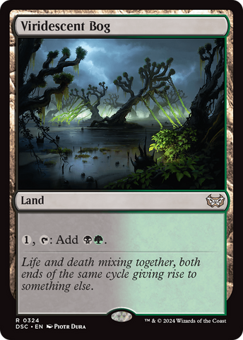 Viridescent Bog [Duskmourn: House of Horror Commander] - The Mythic Store | 24h Order Processing