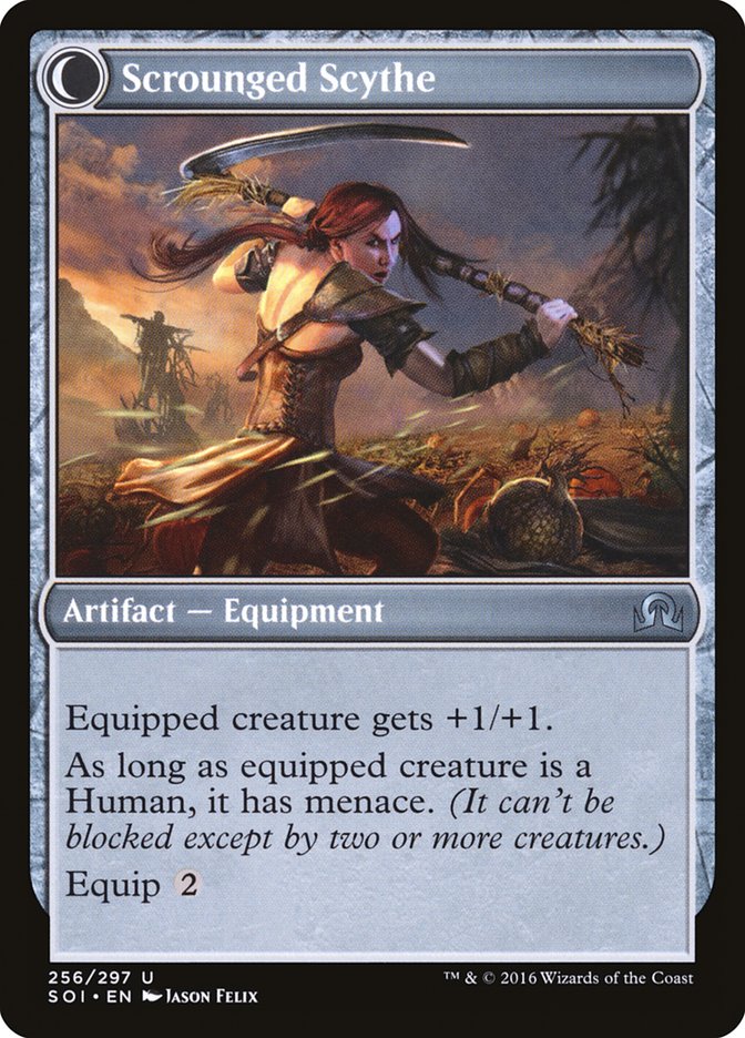 Harvest Hand // Scrounged Scythe [Shadows over Innistrad] - The Mythic Store | 24h Order Processing