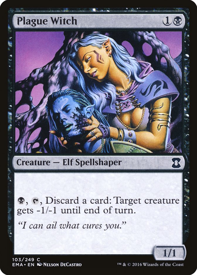 Plague Witch [Eternal Masters] - The Mythic Store | 24h Order Processing