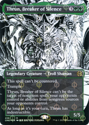 Thrun, Breaker of Silence (Borderless Manga Step-and-Compleat Foil) [Phyrexia: All Will Be One] - The Mythic Store | 24h Order Processing