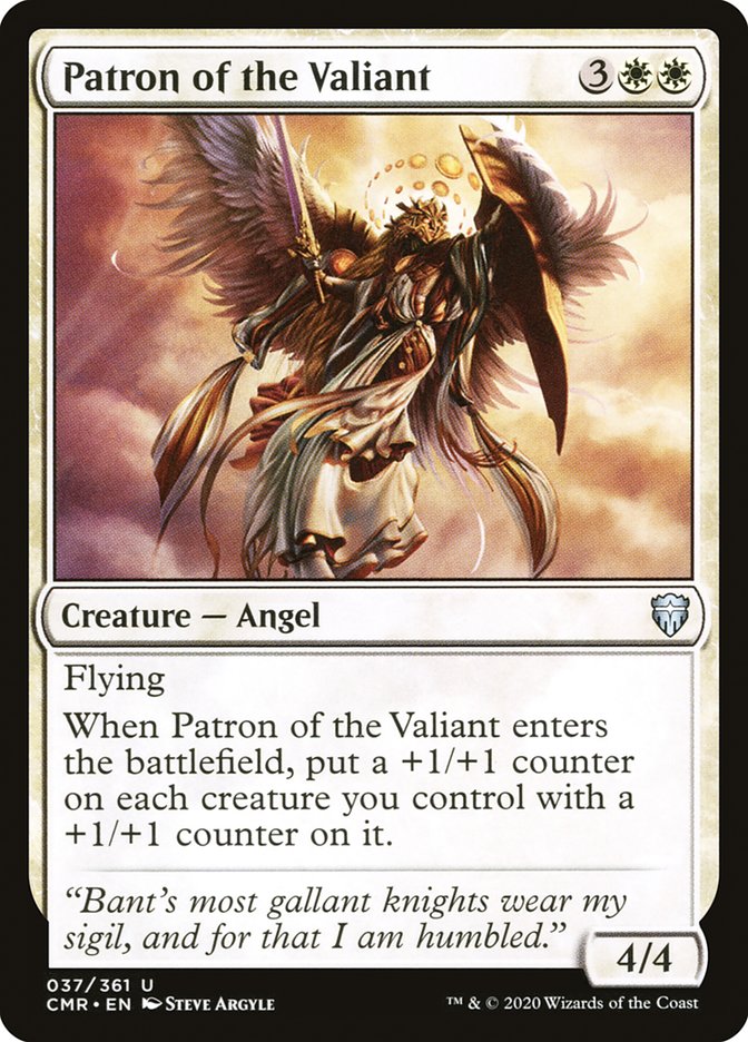 Patron of the Valiant [Commander Legends] - The Mythic Store | 24h Order Processing