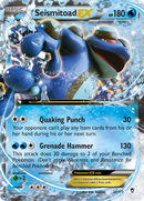 Seismitoad EX (20/111) [XY: Furious Fists] - The Mythic Store | 24h Order Processing