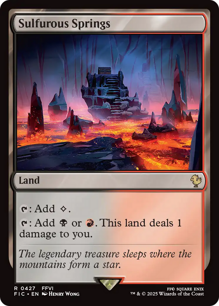 Sulfurous Springs [FINAL FANTASY Commander] - The Mythic Store | 24h Order Processing