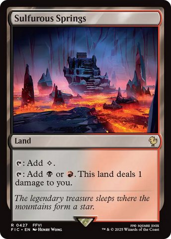 Sulfurous Springs [FINAL FANTASY Commander] - The Mythic Store | 24h Order Processing