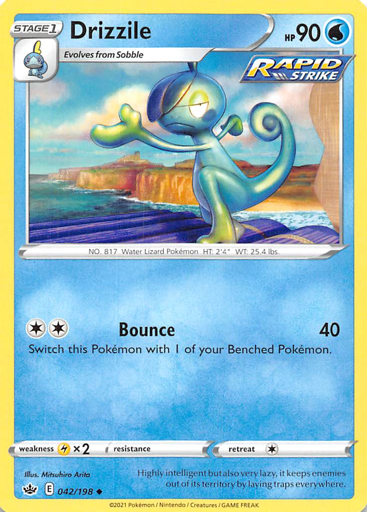 Drizzile (042/198) [Sword & Shield: Chilling Reign] - The Mythic Store | 24h Order Processing