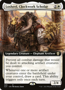 Losheel, Clockwork Scholar (Extended Art) [Commander 2021] - The Mythic Store | 24h Order Processing