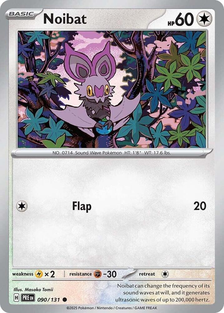 Noibat (090/131) [Scarlet & Violet: Prismatic Evolutions] - The Mythic Store | 24h Order Processing
