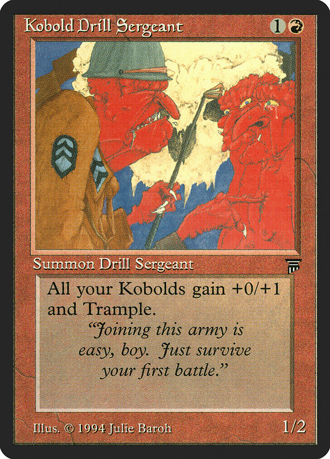 Kobold Drill Sergeant [Legends] - The Mythic Store | 24h Order Processing