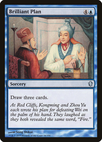 Brilliant Plan [Commander 2013] - The Mythic Store | 24h Order Processing