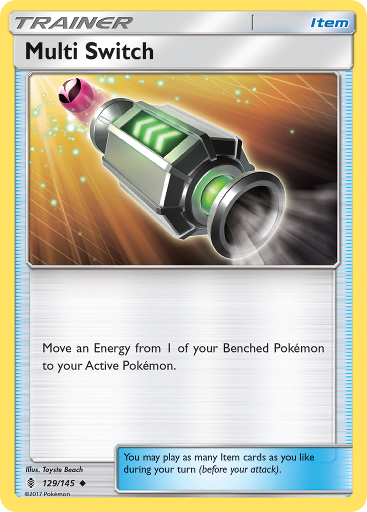 Multi Switch (129/145) [Sun & Moon: Guardians Rising] - The Mythic Store | 24h Order Processing