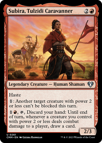 Subira, Tulzidi Caravanner [Commander Masters] - The Mythic Store | 24h Order Processing