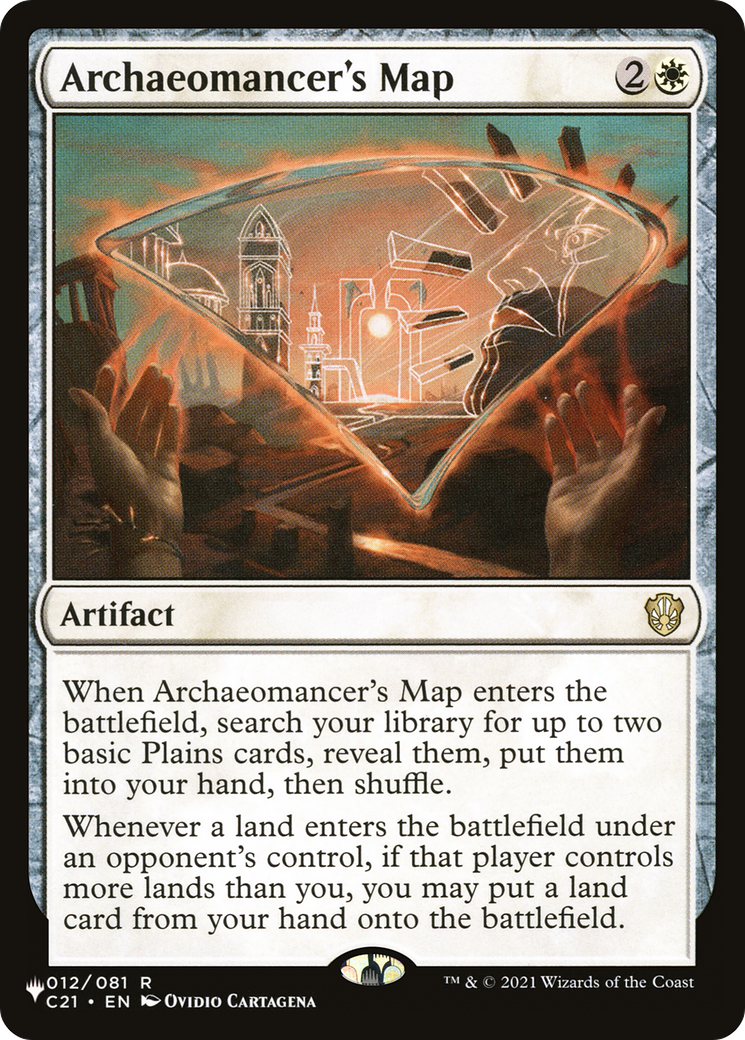 Archaeomancer's Map [The List] - The Mythic Store | 24h Order Processing