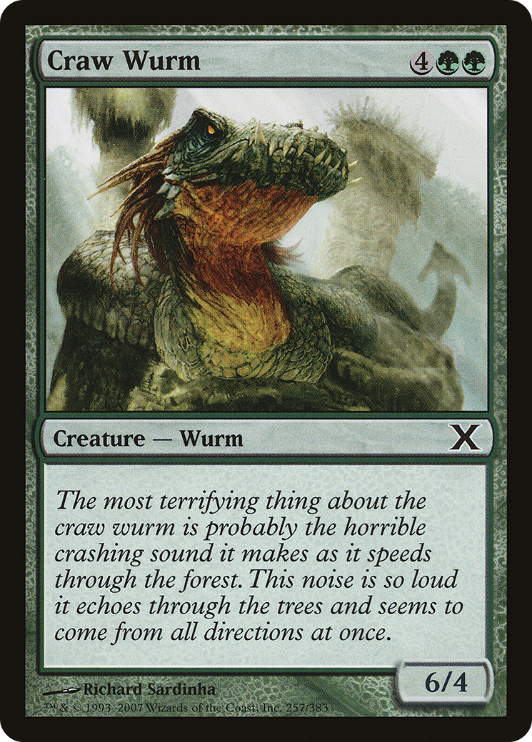 Craw Wurm [Tenth Edition] - The Mythic Store | 24h Order Processing