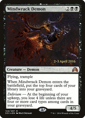 Mindwrack Demon [Shadows over Innistrad Prerelease Promos] - The Mythic Store | 24h Order Processing
