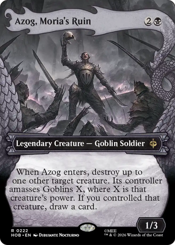 Azog, Moria's Ruin (Showcase) [The Hobbit] - The Mythic Store | 24h Order Processing